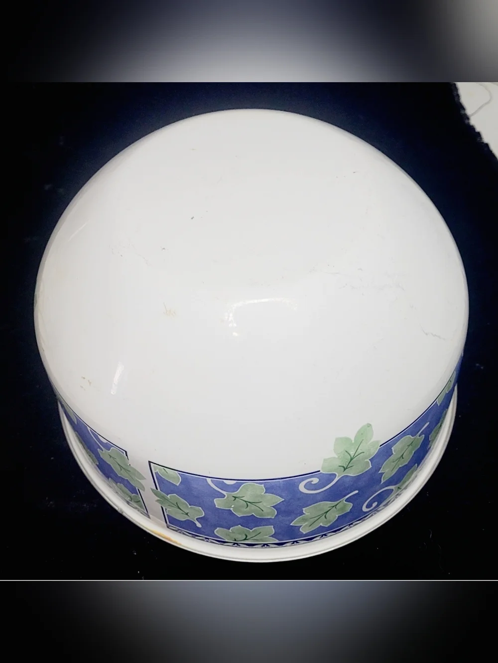 Vintage Pfaltzgraff Blue Isle Enamel Mixing 3 Bowl Set